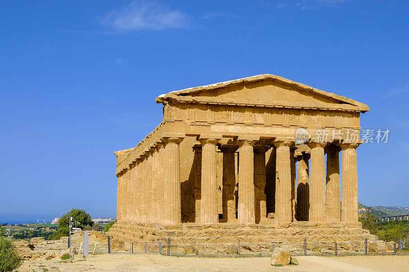 Valle dei Temple, Concordia Temple，公元前5世纪(意大利西西里岛)